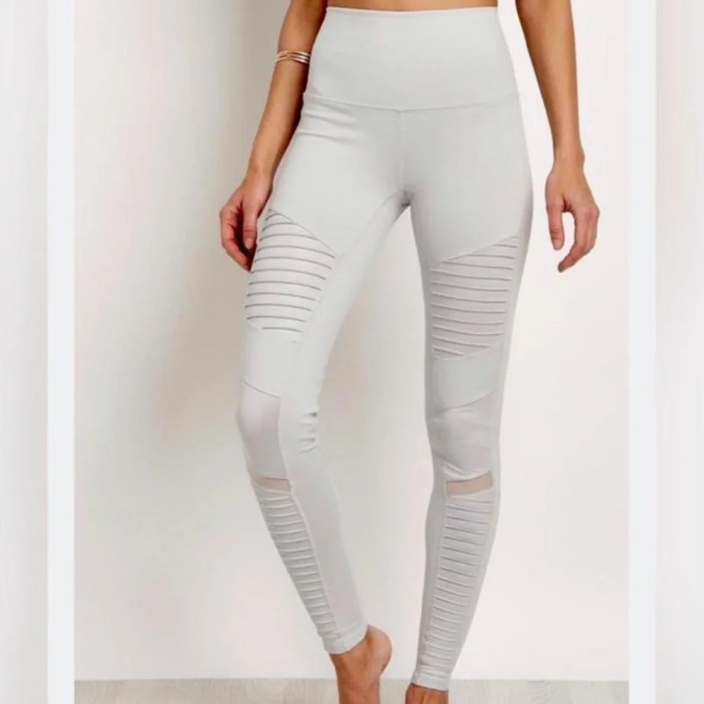Alo Yoga High Waisted Moto Leggings | XS